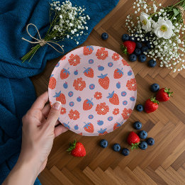 Bols En Carton Baby shower mignet aux fraises sucrées