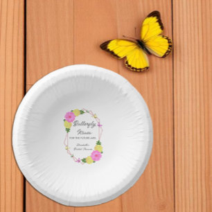 Bols En Carton Baisers de papillon pour la future Mme Shower de m