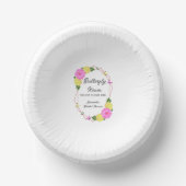 Bols En Carton Baisers papillon pour la future Mme douche de mari (Recto)