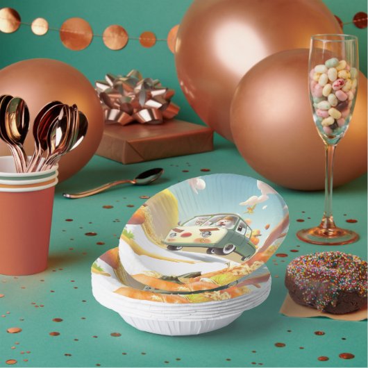 Bols En Carton Balade en Citrouille lunaire (Multi)