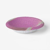 Bols En Carton Balle de tennis rose violet moderne (Angulaire)
