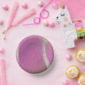Bols En Carton Balle de tennis rose violet moderne (Fête)