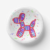 Bols En Carton Balloon Dogs Party (Recto)