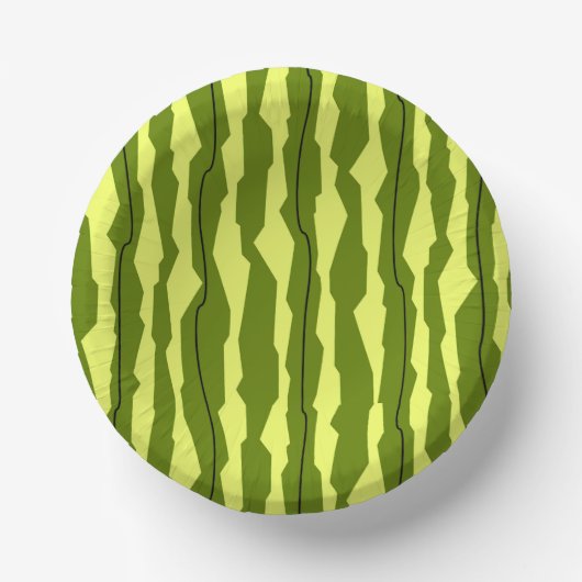 Bols En Carton Bande de pastèque (Recto)