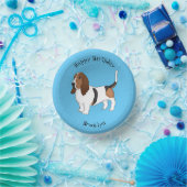 Bols En Carton Basset hound dessin de chien (Fête)