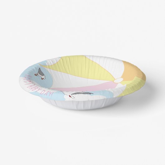 Bols En Carton Bébé Beach Ball Paper Bowl (Angulaire)