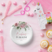 Bols En Carton Bébés En Fleur Rose Rose Baby shower Floral Twins (Fête)
