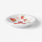 Bols En Carton Berry First | 1er anniversaire | fraise | MOTIF (Angulaire)