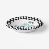 Bols En Carton Besoin de quatre Speed Blue Race Car 4e fête d'ann (Angulaire)