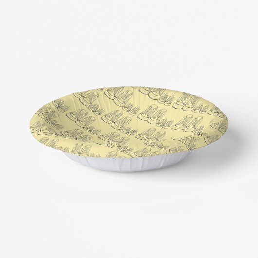 Bols En Carton BIENVENUE Nouveau Arrivée Chaussures bébé Douche J (Angulaire)