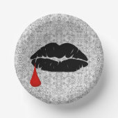Bols En Carton Black Gothic Vampire Kiss Vamp  (Recto)