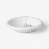 Bols En Carton Black White Mariage mariée (Angulaire)