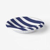 Bols En Carton Bleu et blanc (Angulaire)