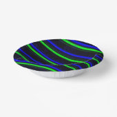 Bols En Carton Bleu Noir Grandes Vertes (Angulaire)