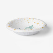 Bols En Carton Blue Dinosaur Twinkle Star Baby shower Boy Party (Angulaire)