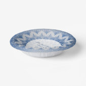 Bols En Carton Blue Lace Mandala Wedding (Angulaire)