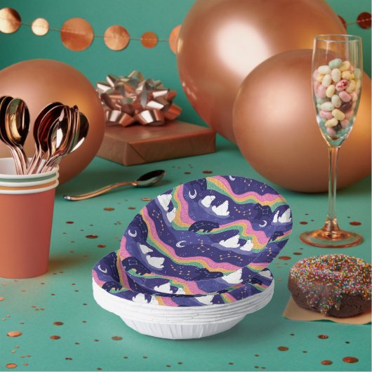 Bols En Carton Bocaux de papier auriculaires du Nord (Multi)