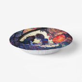 Bols En Carton Bol de papier en verre coloré couple (Angulaire)