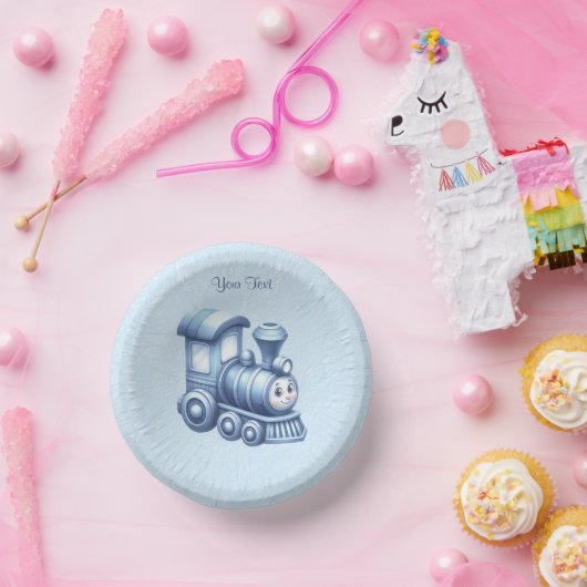 Bols En Carton Bol en papier bleu (Fête)