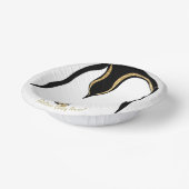 Bols En Carton Bol en papier "Gold Penguin Baby & maman" (Angulaire)