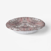 Bols En Carton Bol en papier rose ornemental (Angulaire)