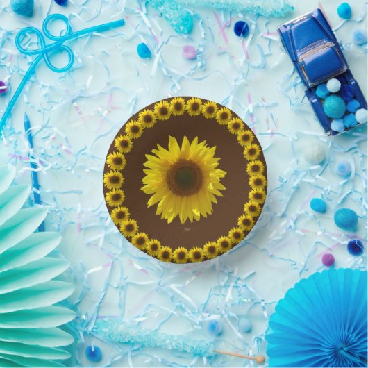 Bols En Carton Bol en papier tournesol (Fête)