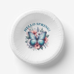 Bols En Carton Bonjour Papillon de Printemps-96282
