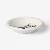 Bols En Carton Bonjour Skyline Marathon Paris (Angulaire)