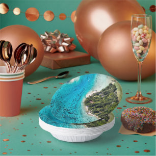 Bols En Carton Bora Bora - Chemin Vers L'Océan