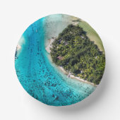 Bols En Carton Bora Bora - Chemin Vers L'Océan (Recto)