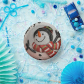 Bols En Carton Boule de neige (Fête)