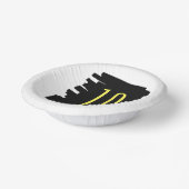 Bols En Carton Boule de papier moderne 16ème anniversaire (Angulaire)