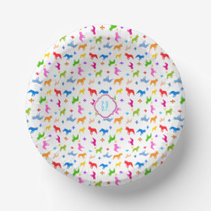 Bols En Carton Bouledogue français motif super mignon et coloré