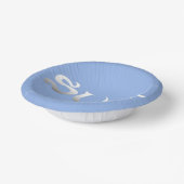 Bols En Carton Boules en papier bleu surf (Angulaire)