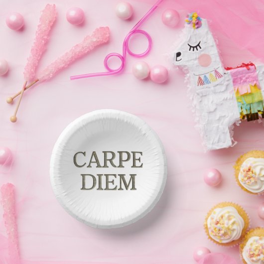 Bols En Carton Boules en papier Carpe Diem (Fête)