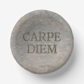 Bols En Carton Boules en papier Carpe Diem Stone (Recto)