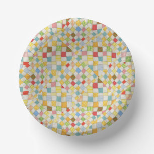 Bols En Carton BOULES EN papier QUILT MOSAIC 7"