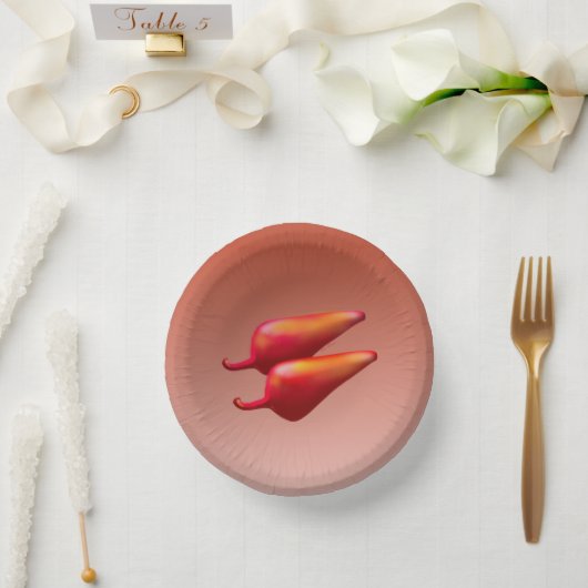 Bols En Carton Boules en papier Red Chili Peppers (Mariage)