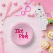 Bols En Carton Boules en papier rose chaud (Fête)