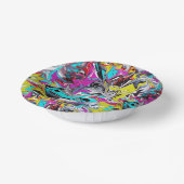 Bols En Carton Boules en papier style Graffiti (Angulaire)