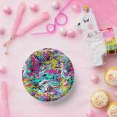 Bols En Carton Boules en papier style Graffiti (Fête)