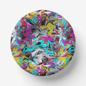 Bols En Carton Boules en papier style Graffiti (Recto)