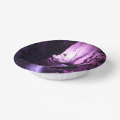 Bols En Carton Boules en papier violet Waterfall (Angulaire)