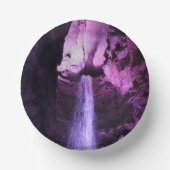 Bols En Carton Boules en papier violet Waterfall (Recto)