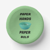 BOLS EN CARTON BOULES PAPIER MAINS PAPIER (Recto)