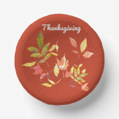 Bols En Carton Bowl en papier de Thanksgiving (Recto)