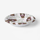 Bols En Carton Bowles de papier de jour de marmotte (Angulaire)