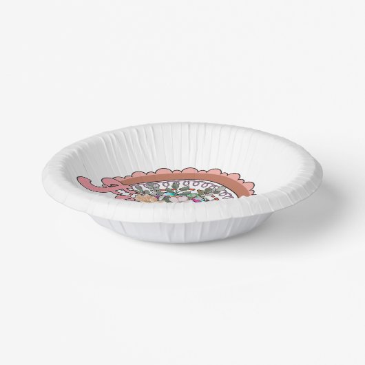 Bols En Carton Bowles en papier féministes (Angulaire)