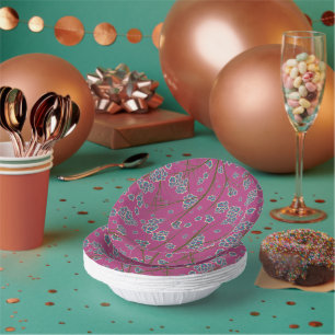Bols En Carton Branches particulières Boysenberry Paper Bowls