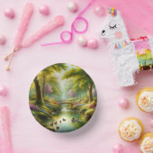 Bols En Carton Brook de printemps avec canards/fleurs (Fête)